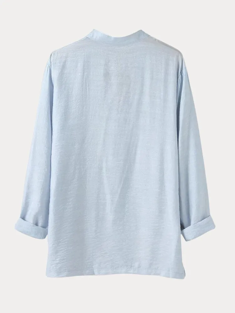 Casual Soft Cotton Linen Shirt