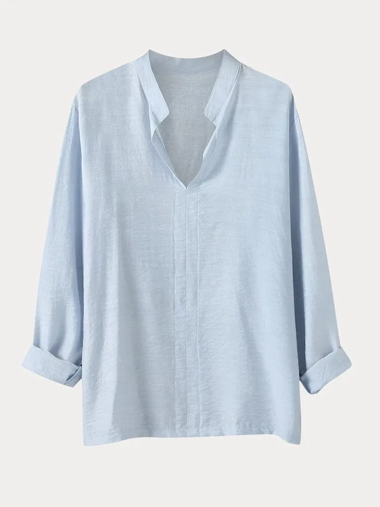 Casual Soft Cotton Linen Shirt