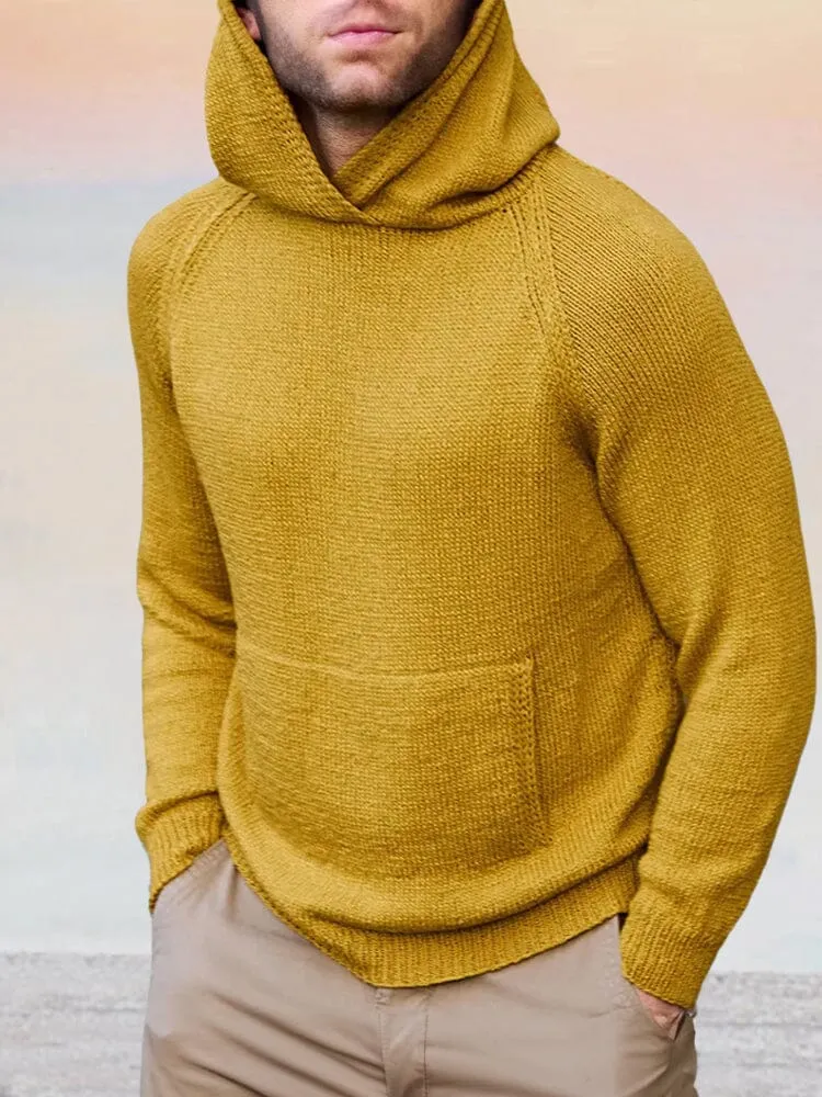 Casual Soft Hooded Sweater