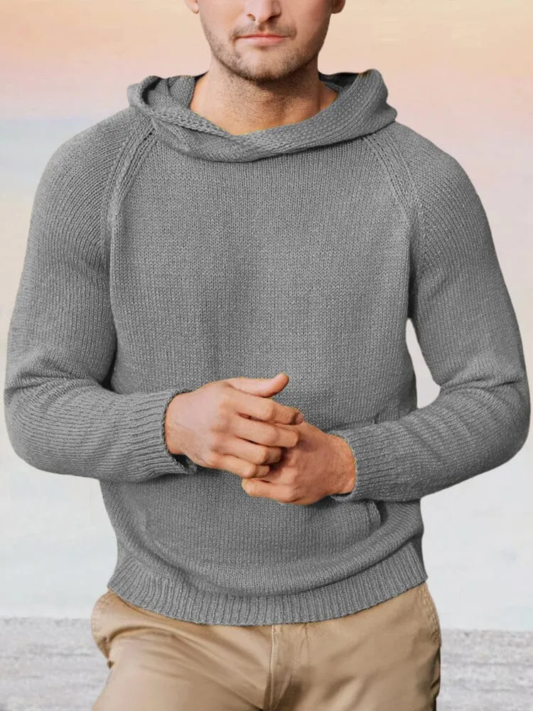 Casual Soft Hooded Sweater