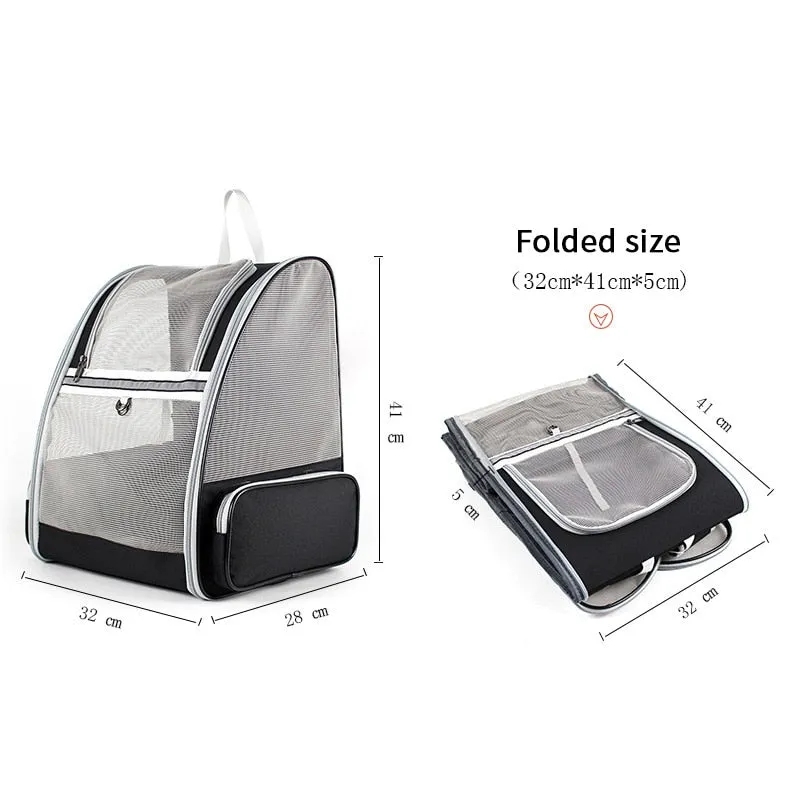 Cat Carrier Backpack Breathable Pet Carrier