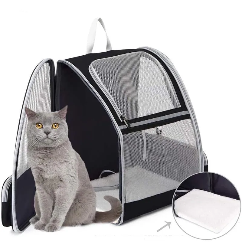 Cat Carrier Backpack Breathable Pet Carrier