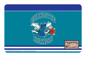 Charlotte Hornets: Away Warmups Hardwood Classics