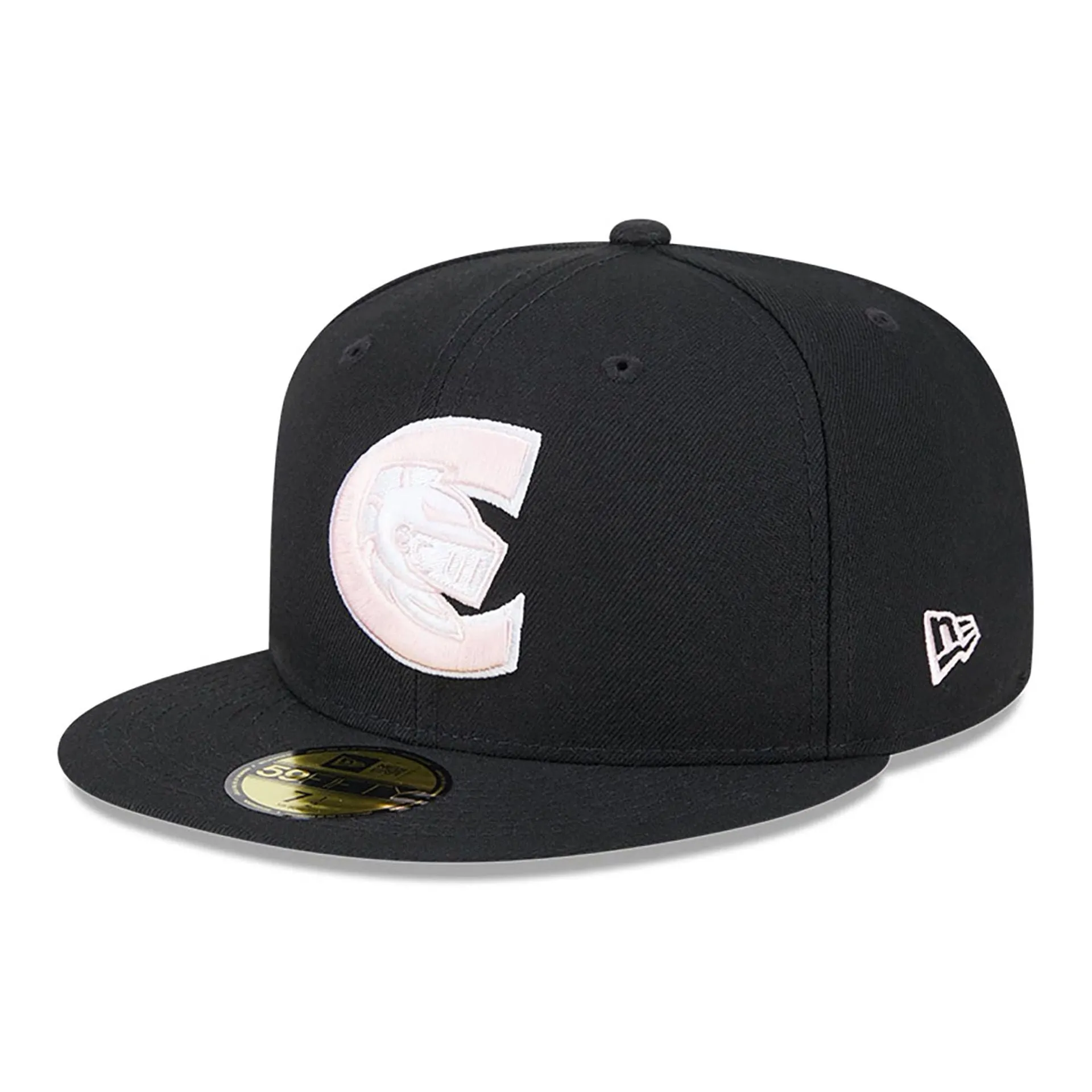 Charlotte Knights MiLB Mother's Day 2024 Black 59FIFTY Fitted Cap