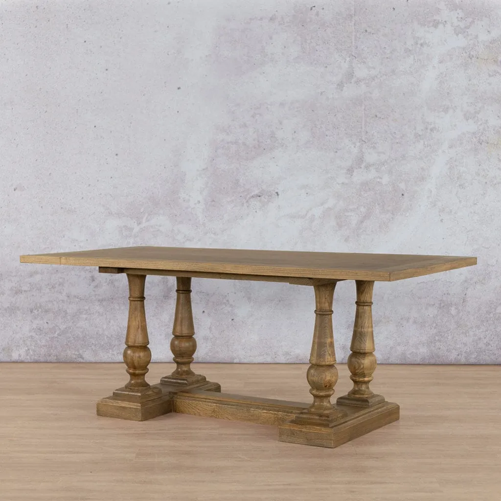 Charlotte Wood Dining Table - 2.4M / 8 or 10 Seater