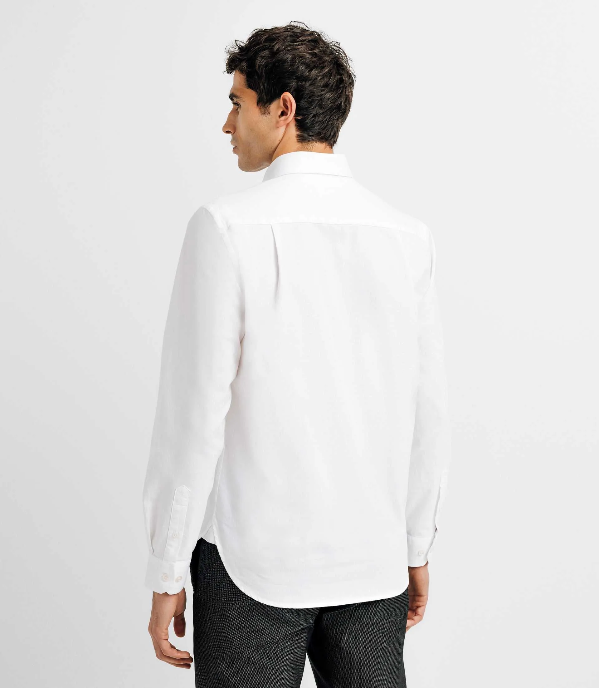 Chemise casual polo blanche