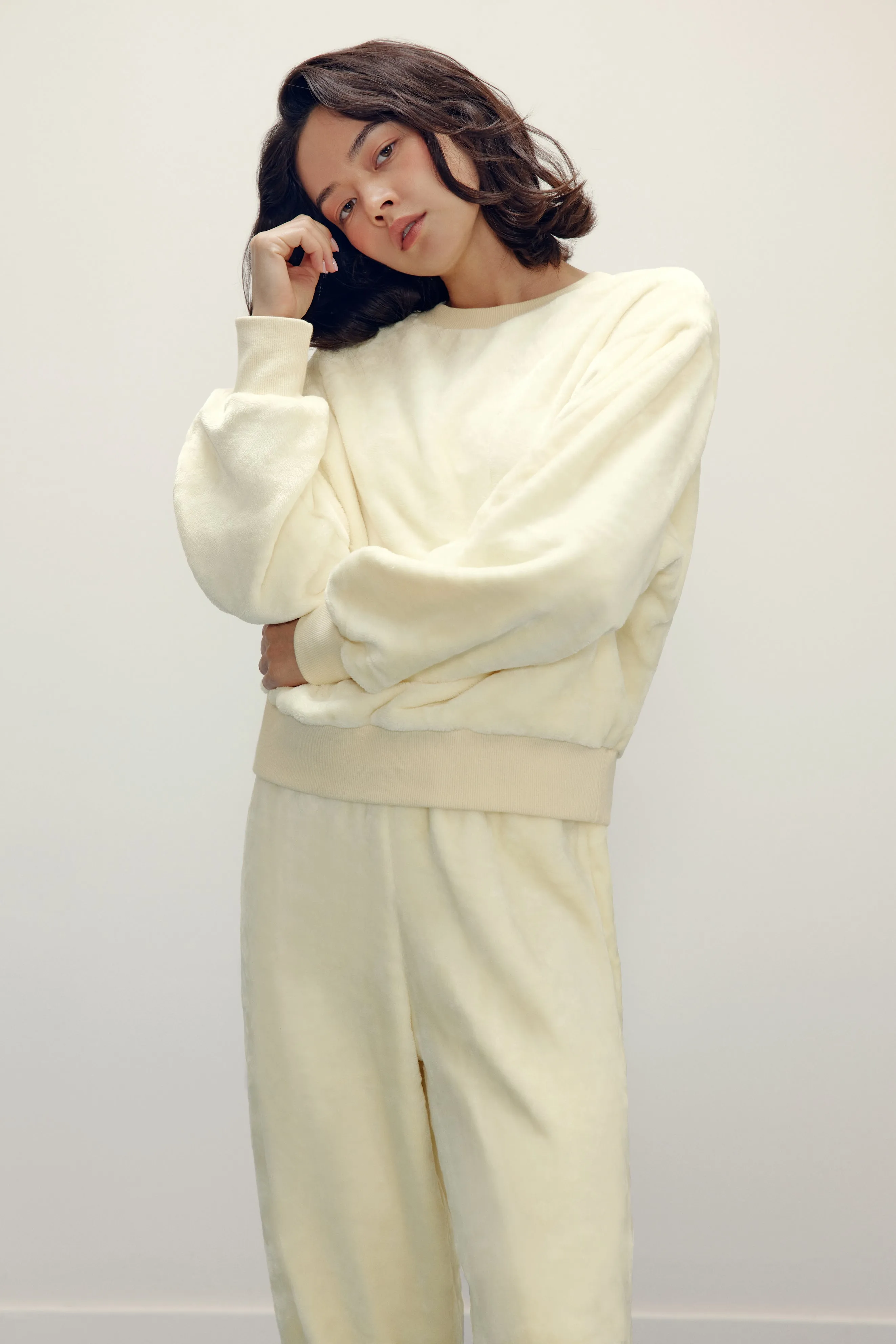 Classic Cozy Fleece Pajama Top 2.0