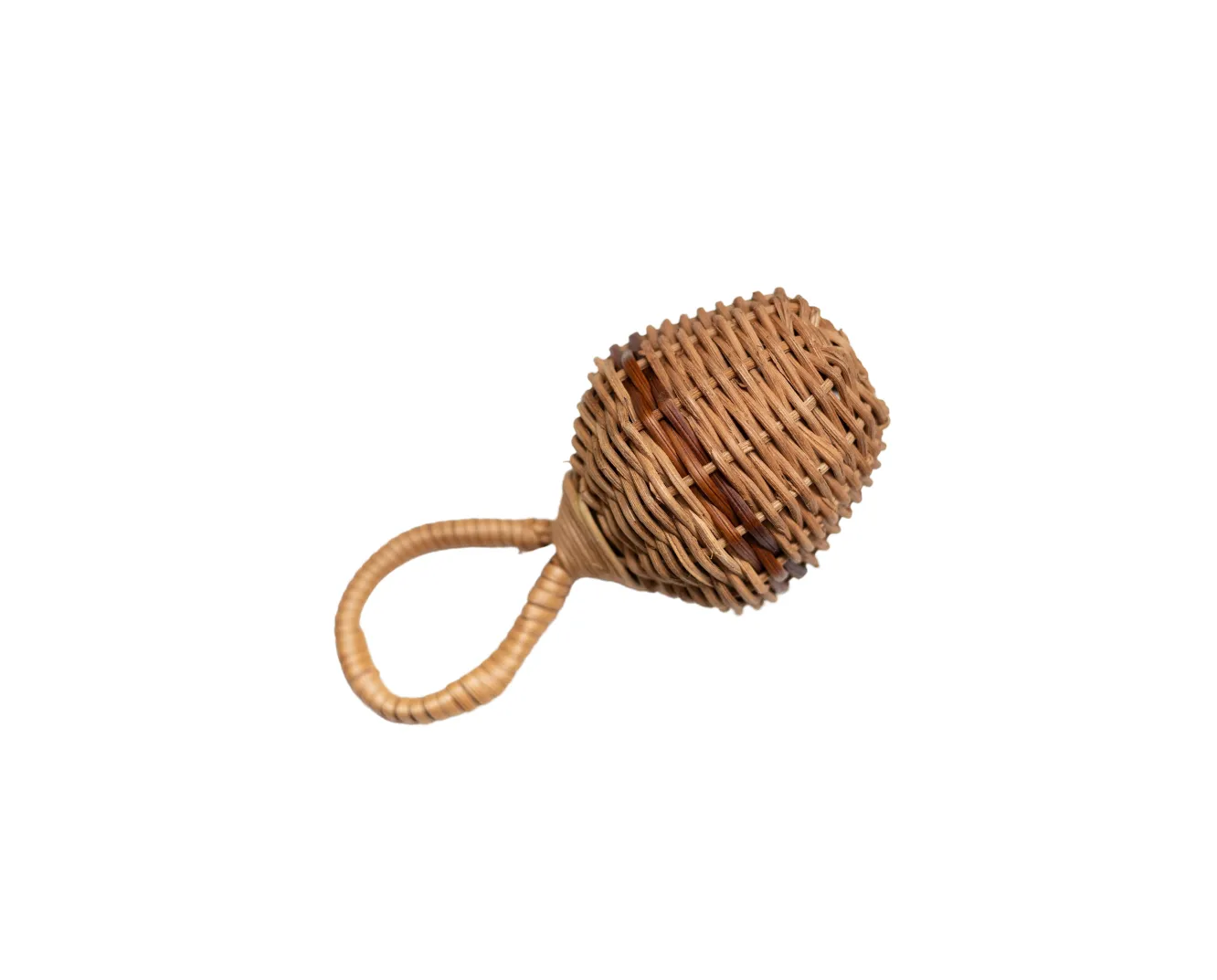 Handcrafted Classic Rattan Baby Rattle