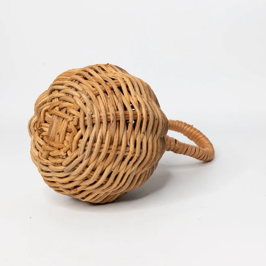 Handcrafted Classic Rattan Baby Rattle