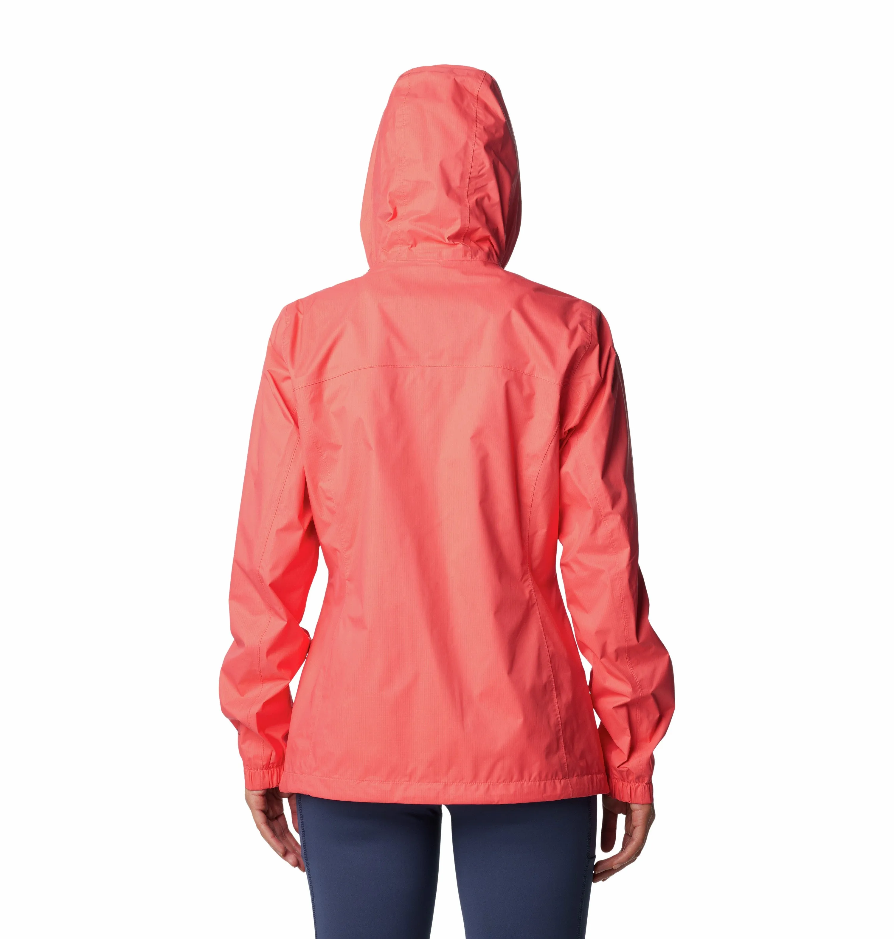 Columbia Pouring Adventure II Ladies Waterproof Breathable Jacket-CORAL