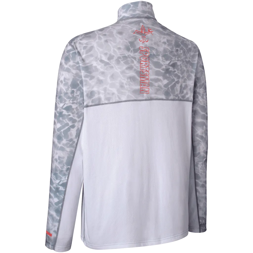 Cool Breeze Quarter Zip: Breathable Long Sleeve Fishing Shirt