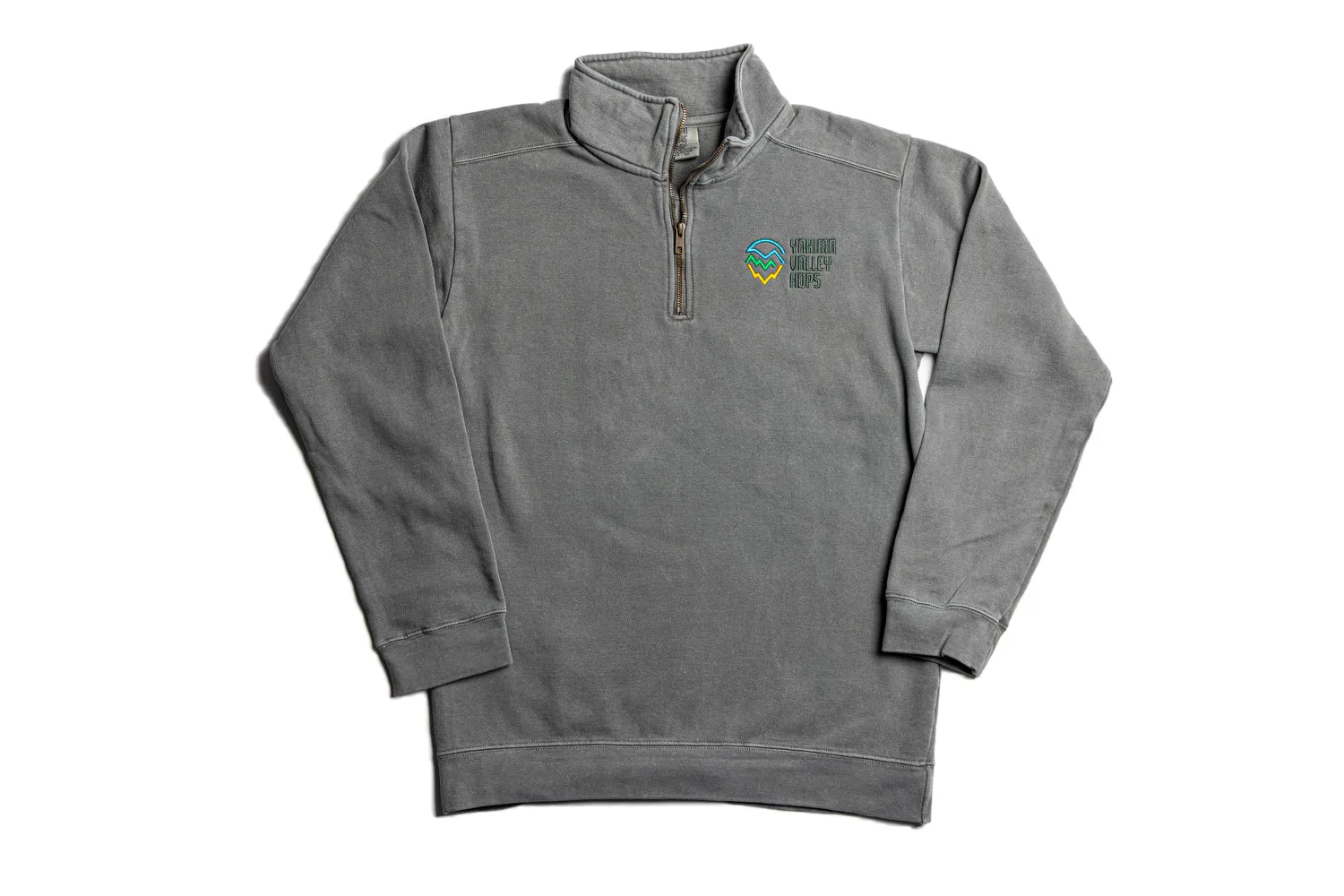 Cozy Embroidered Quarter-Zip