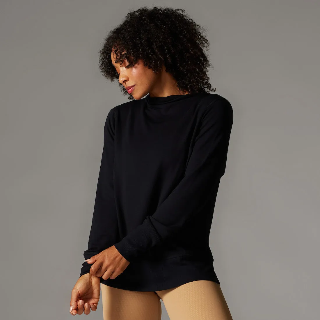 Cozy Funnel Neck Sweatshirt