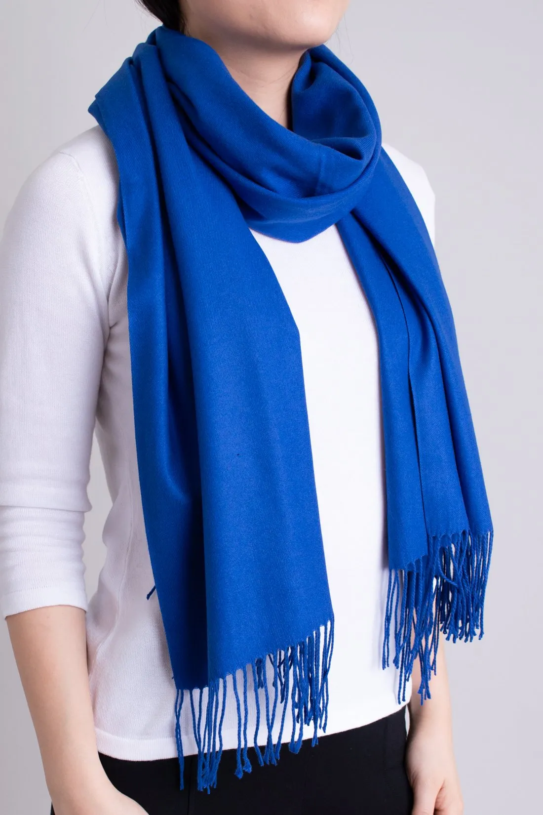 Cozy Scarf, Cobalt