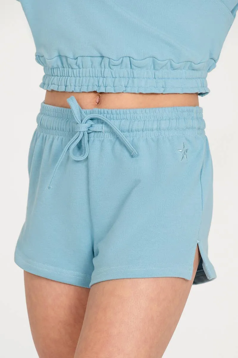 Cozy Short in Arctic Blue