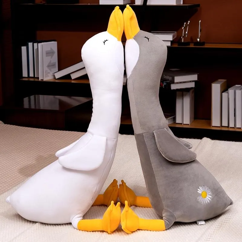 Cute Cotton Goose Stuffed Toys Animal Baby Accompanying Dolls Plush Comfort Dolls Soft Pillow Nordic Home Decor