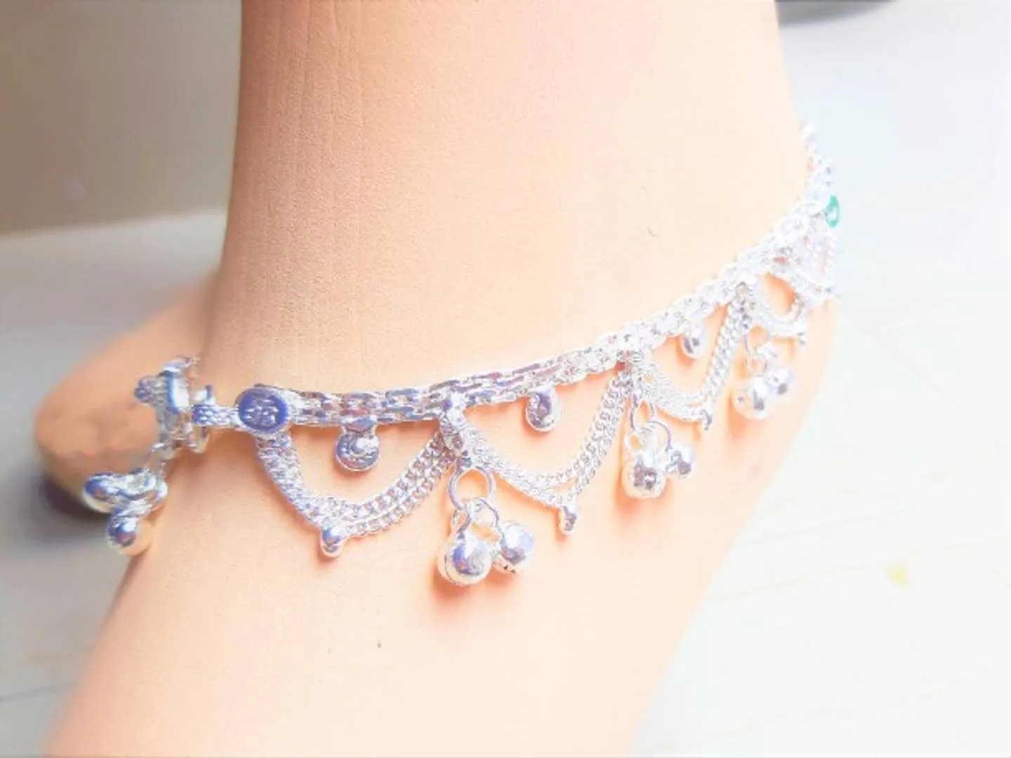 Designer Alloy Anklet for Women