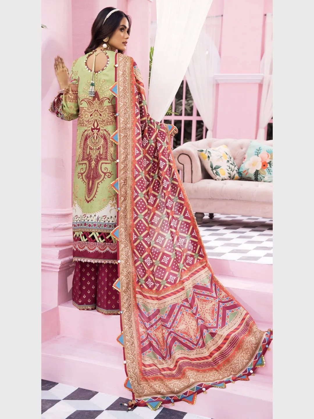 Designer Embroidered Lawn