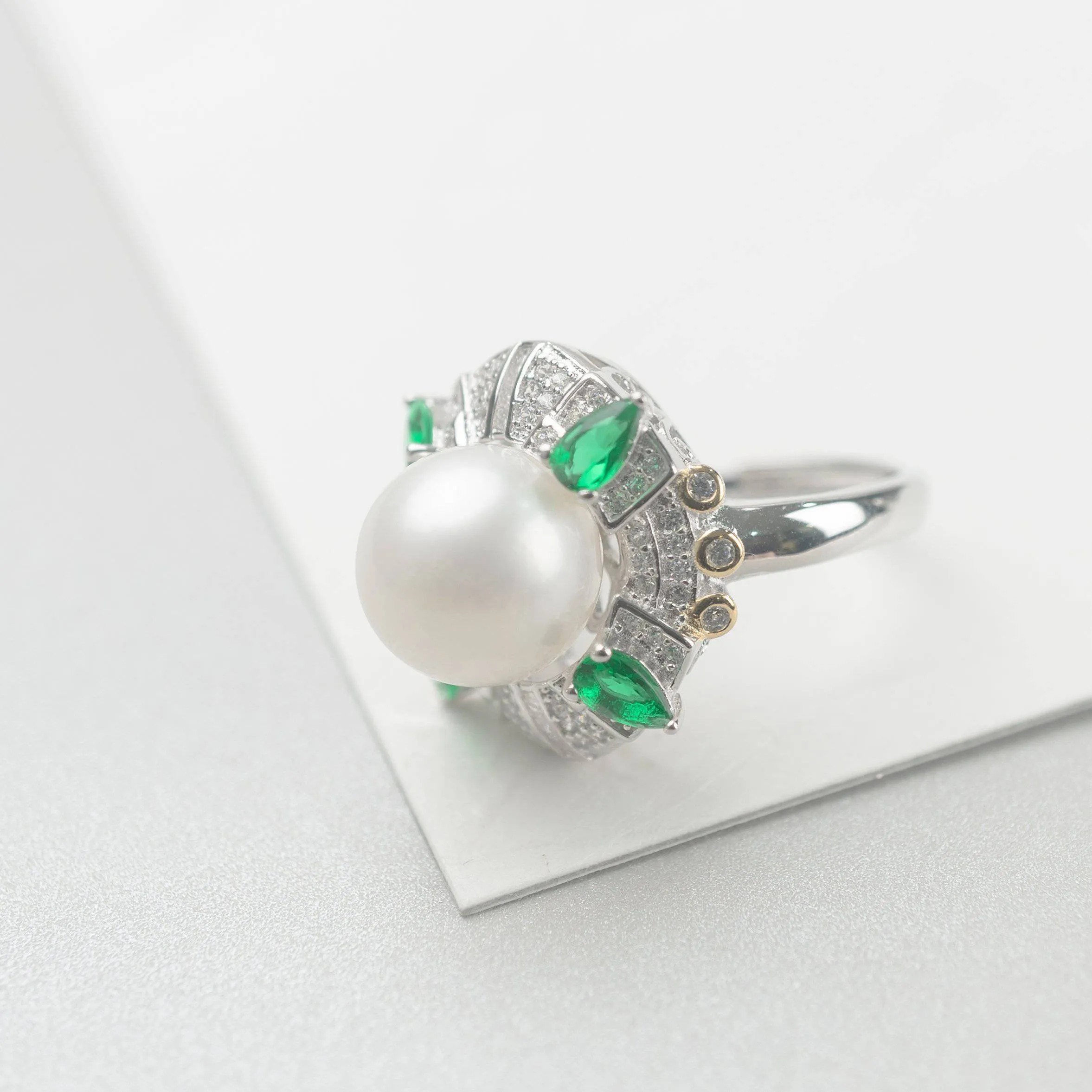 Elegant Edison Pearl Ring WR00040