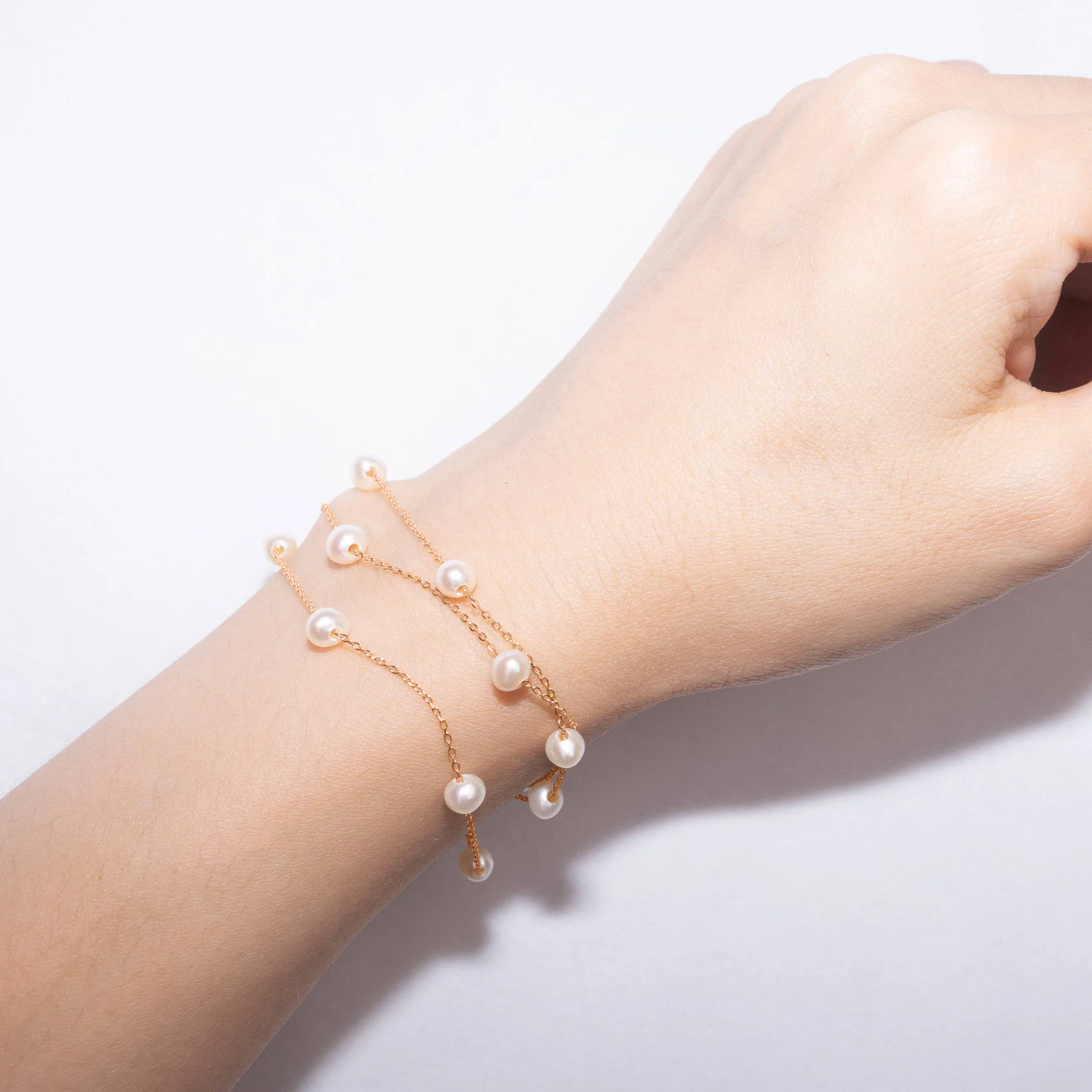 Elegant Freshwater Pearl Bracelet WB00129