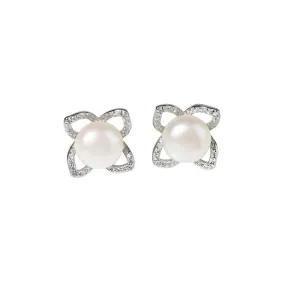 Elegant Freshwater Pearl Earrings WE00089