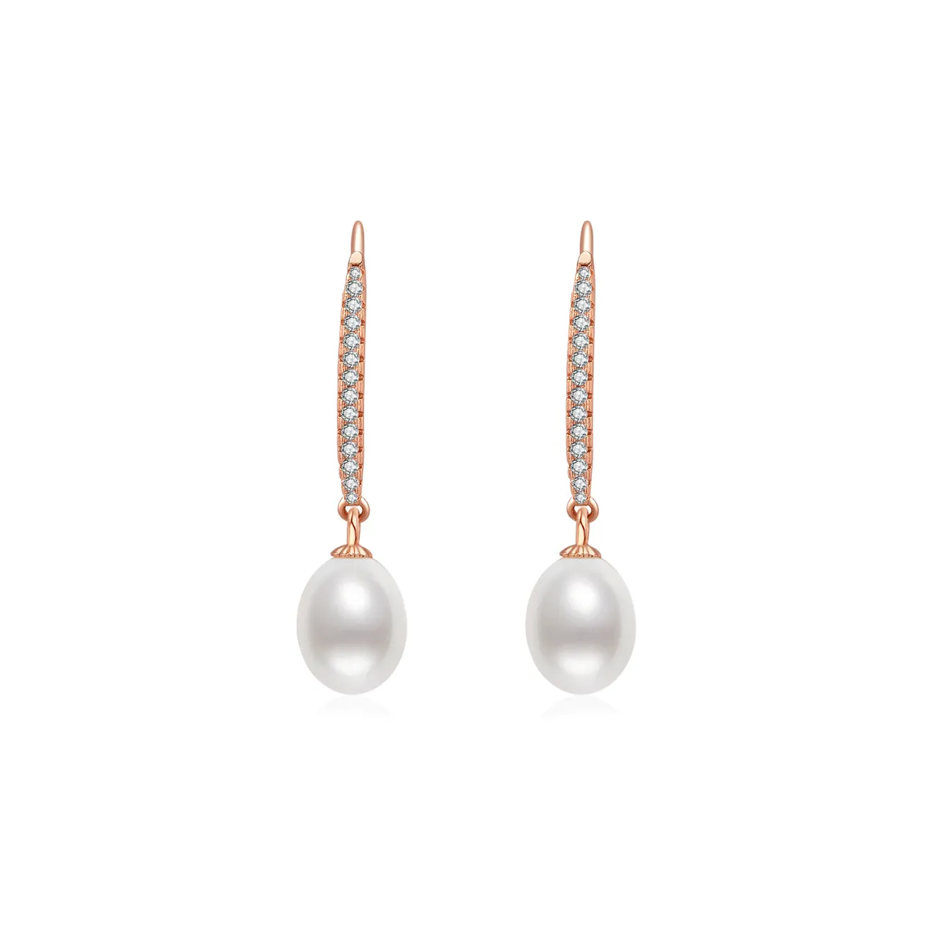 Elegant Freshwater Pearl Earrings WE00276