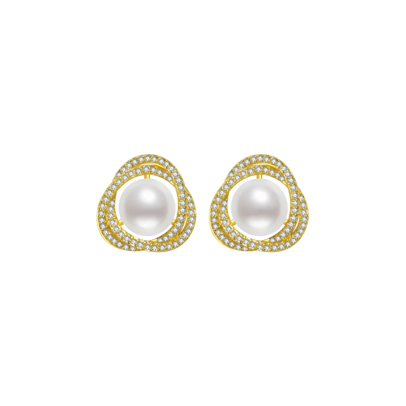 Elegant Freshwater Pearl Earrings WE00321