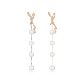 Elegant Freshwater Pearl Earrings WE00361