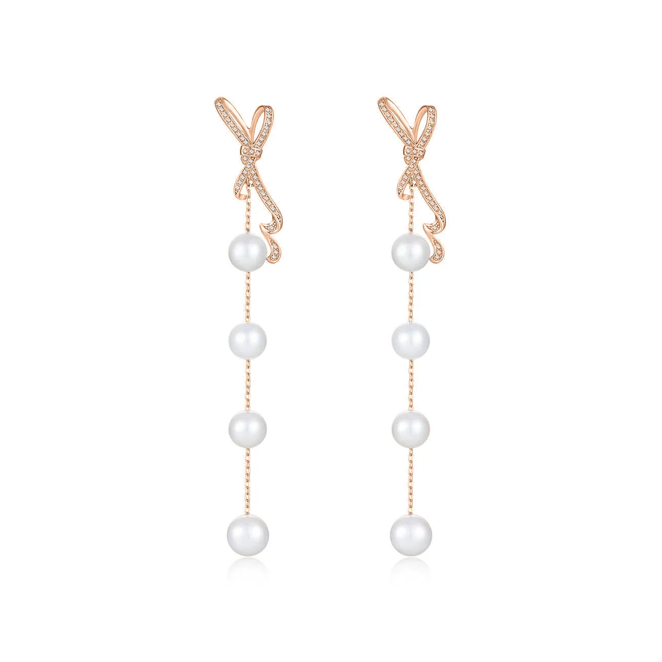 Elegant Freshwater Pearl Earrings WE00361