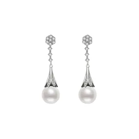 Elegant Freshwater Pearl Earrings WE00538