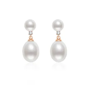 Elegant Freshwater Pearl Earrings WE00597