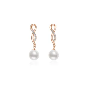 Elegant Freshwater Pearl Earrings WE00632