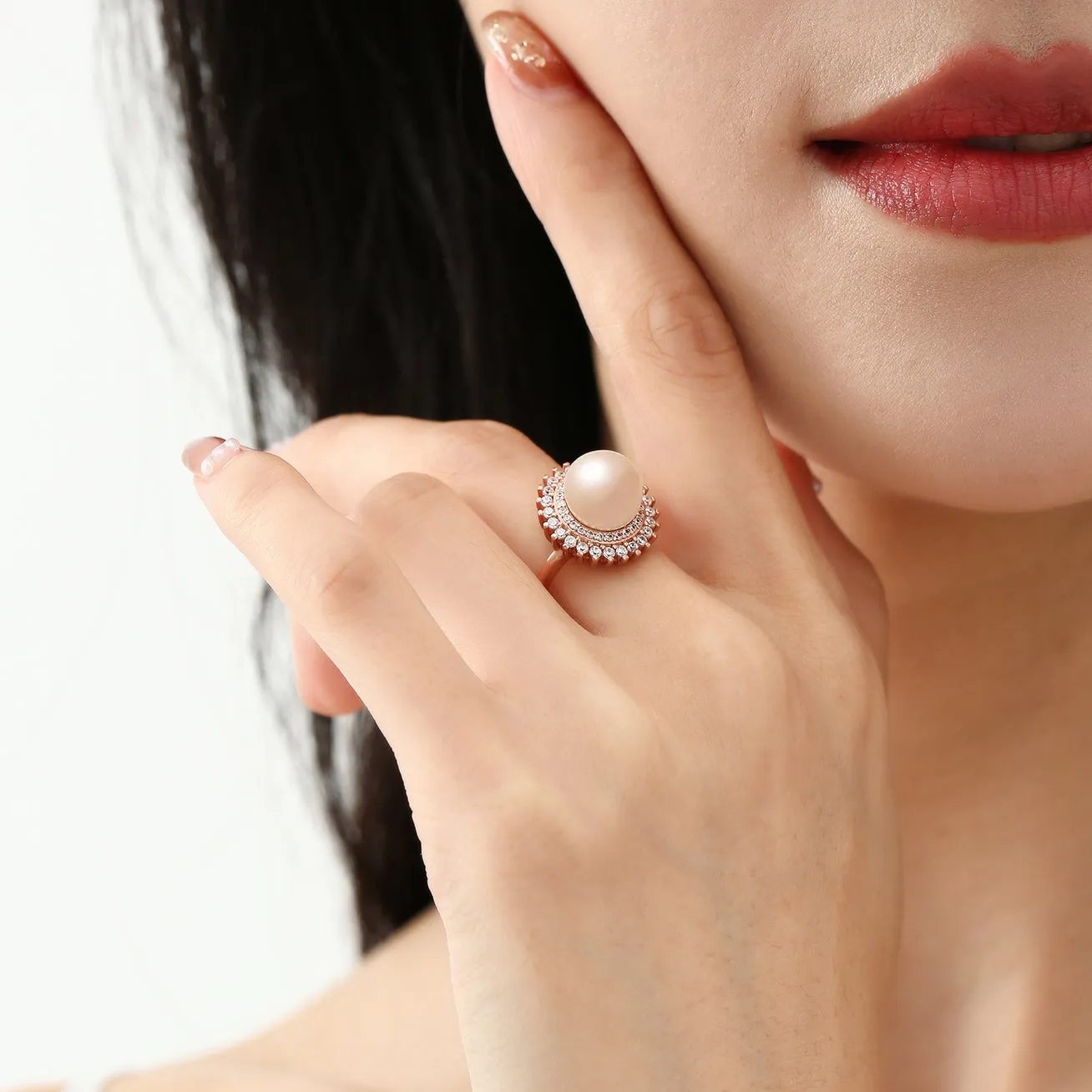 Elegant Freshwater Pearl Ring WR00138