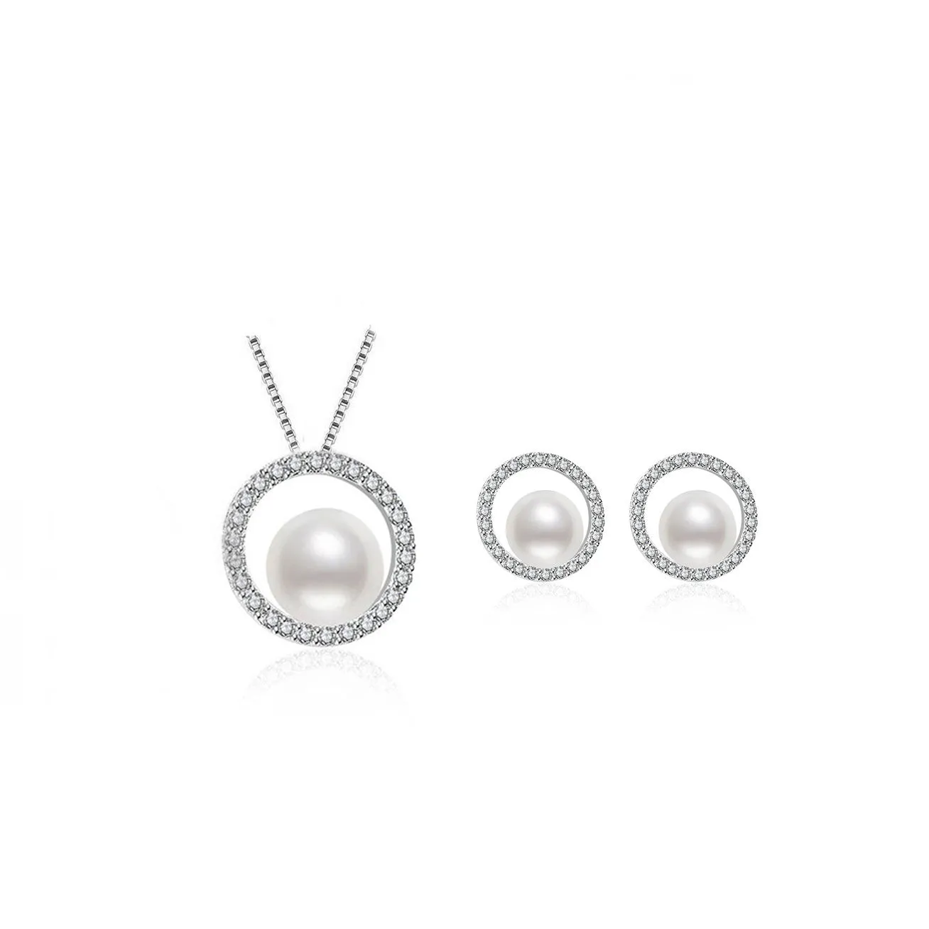 Elegant Freshwater Pearl Set WS00051