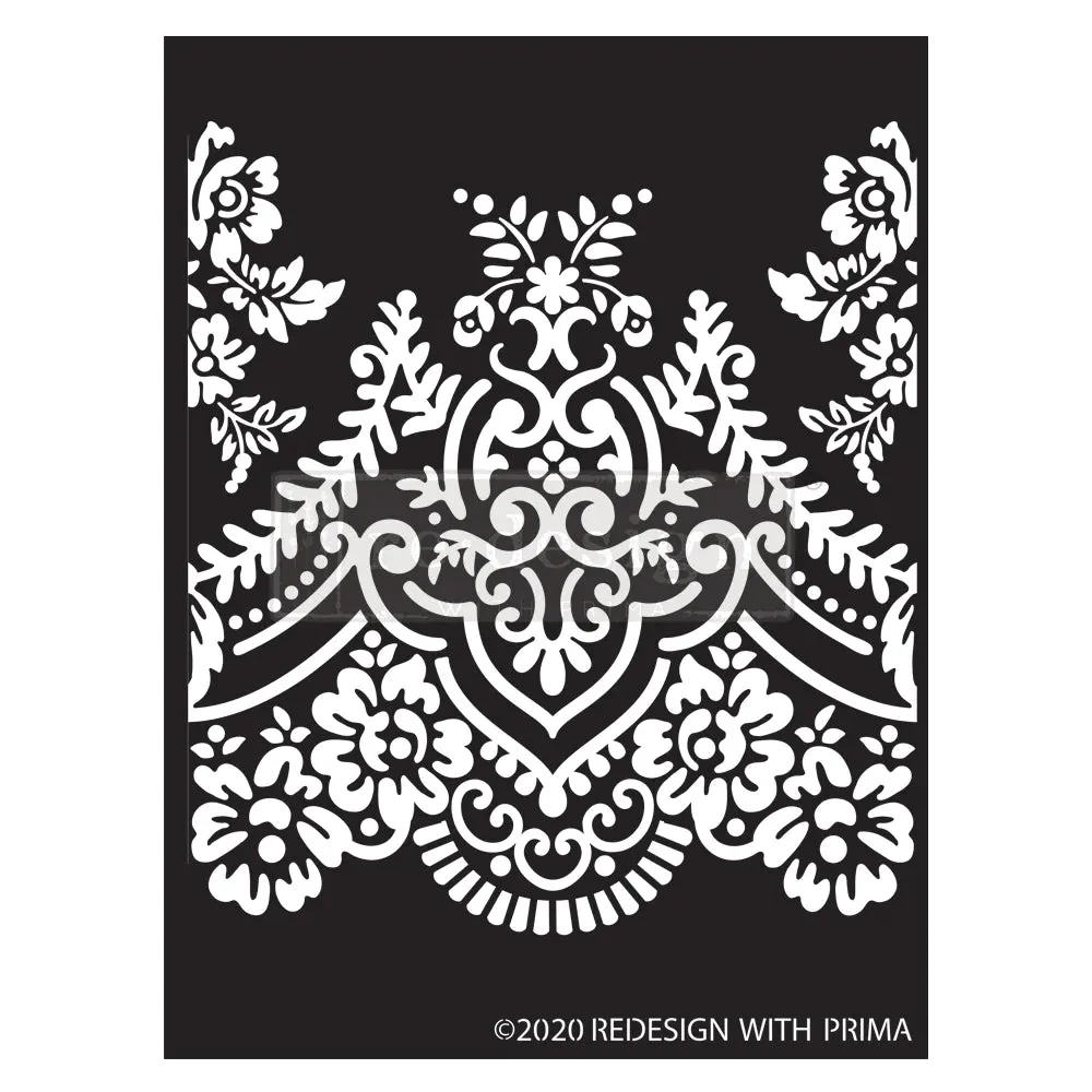 Elegant Lace Stencil