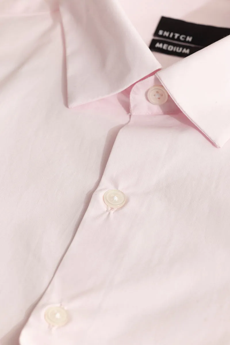 Elegant Monotone Pink Shirt