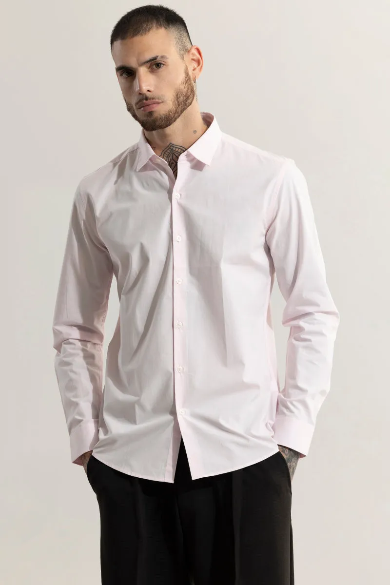 Elegant Monotone Pink Shirt