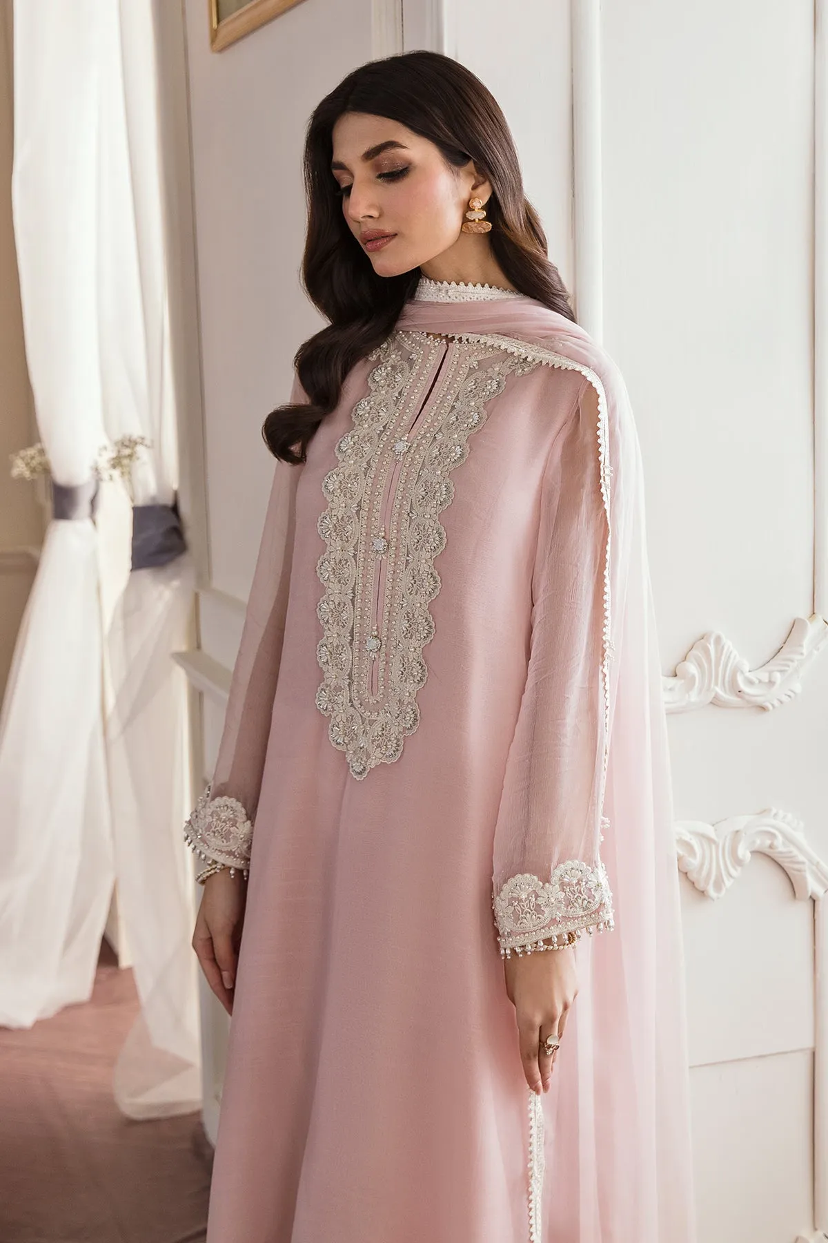 EMBROIDERED CHIFFON PR-752