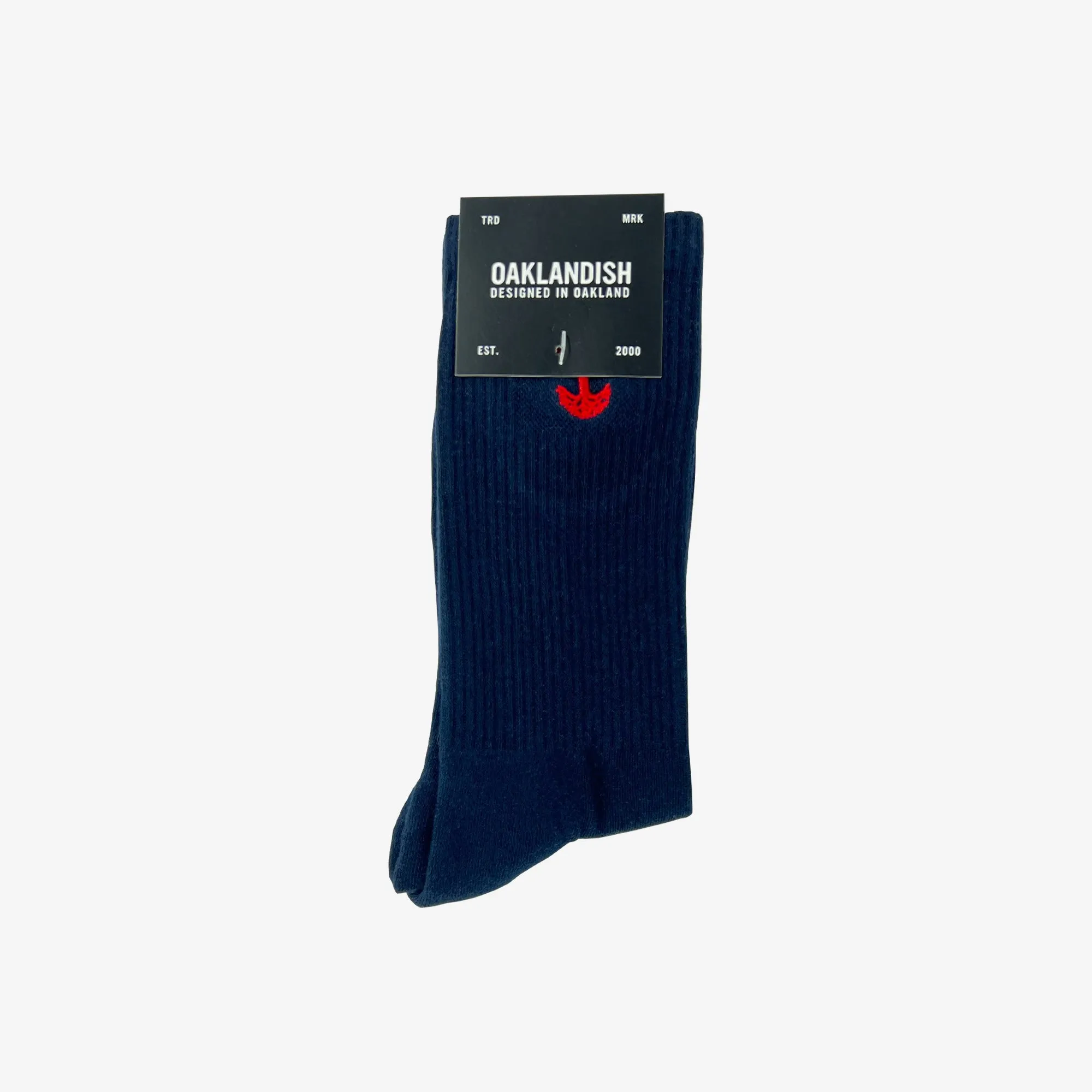 Embroidered Logo Sock