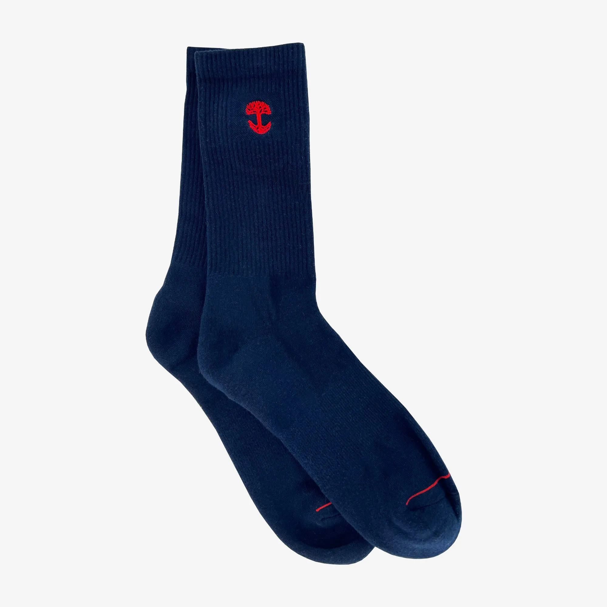 Embroidered Logo Sock