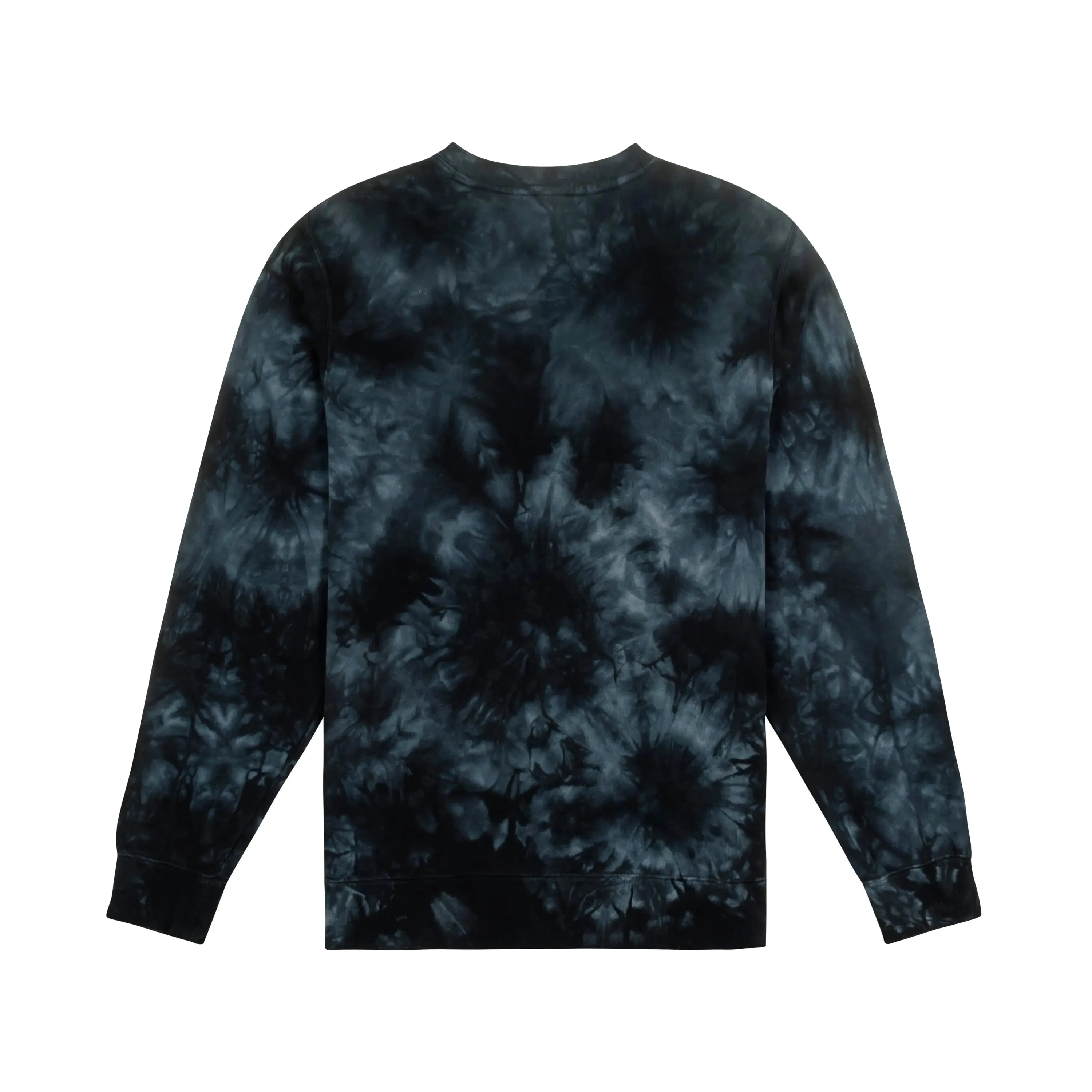 Embroidered Tie Dye Crewneck