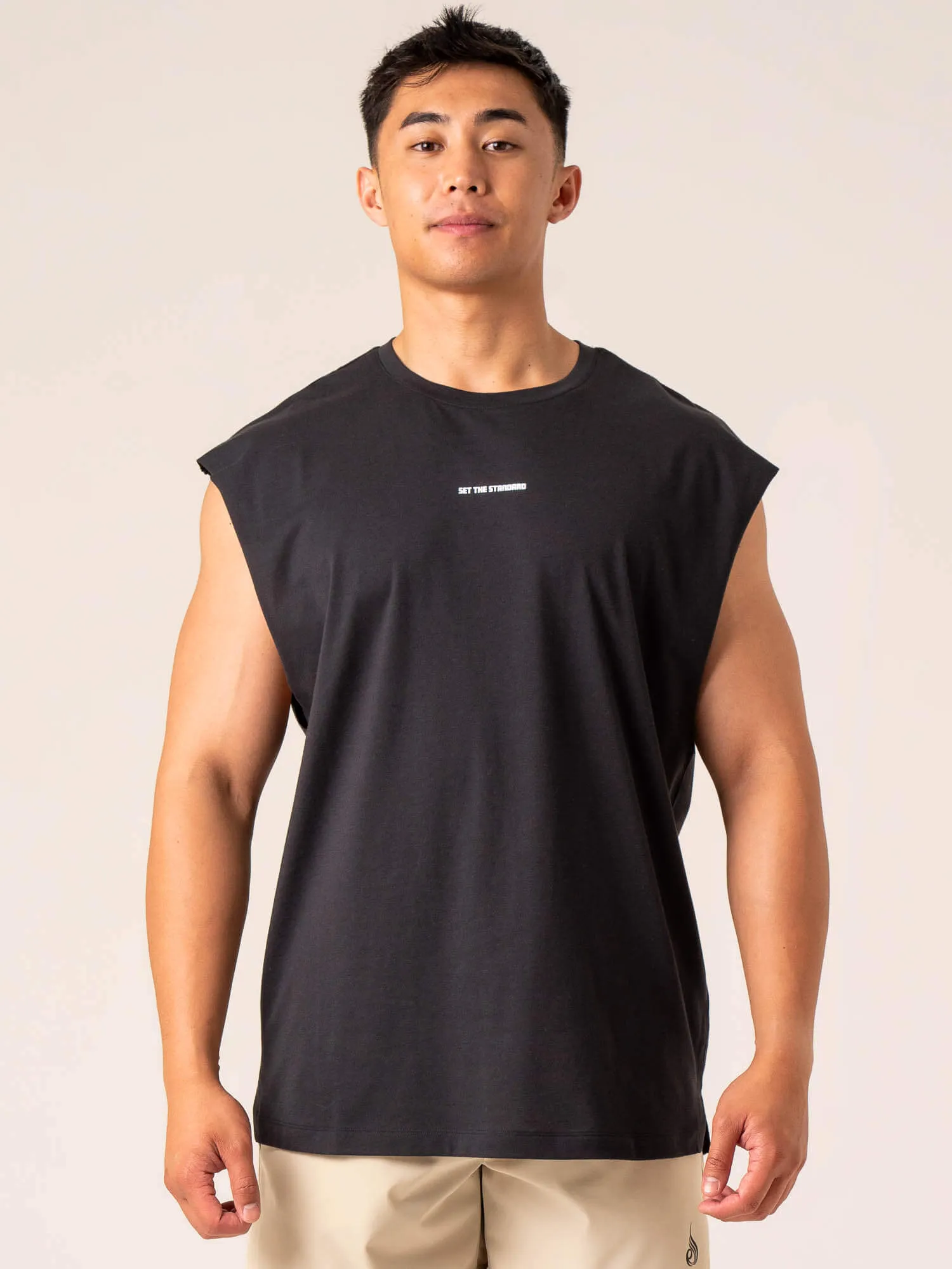 Emerge Muscle Tank - Faded Black