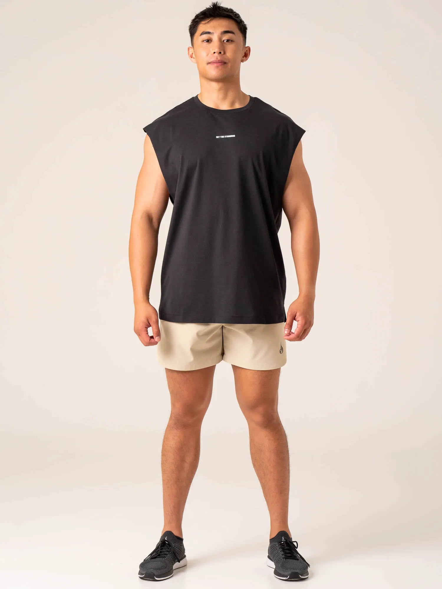 Emerge Muscle Tank - Faded Black