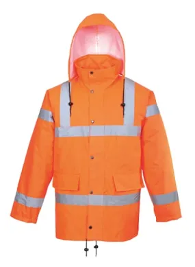 En342 Waterproof Hi Vis Breathable Cold Store Jacket RIS -Porwest RT34