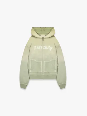 ERA ZIP-HOODIE - FADED LIME