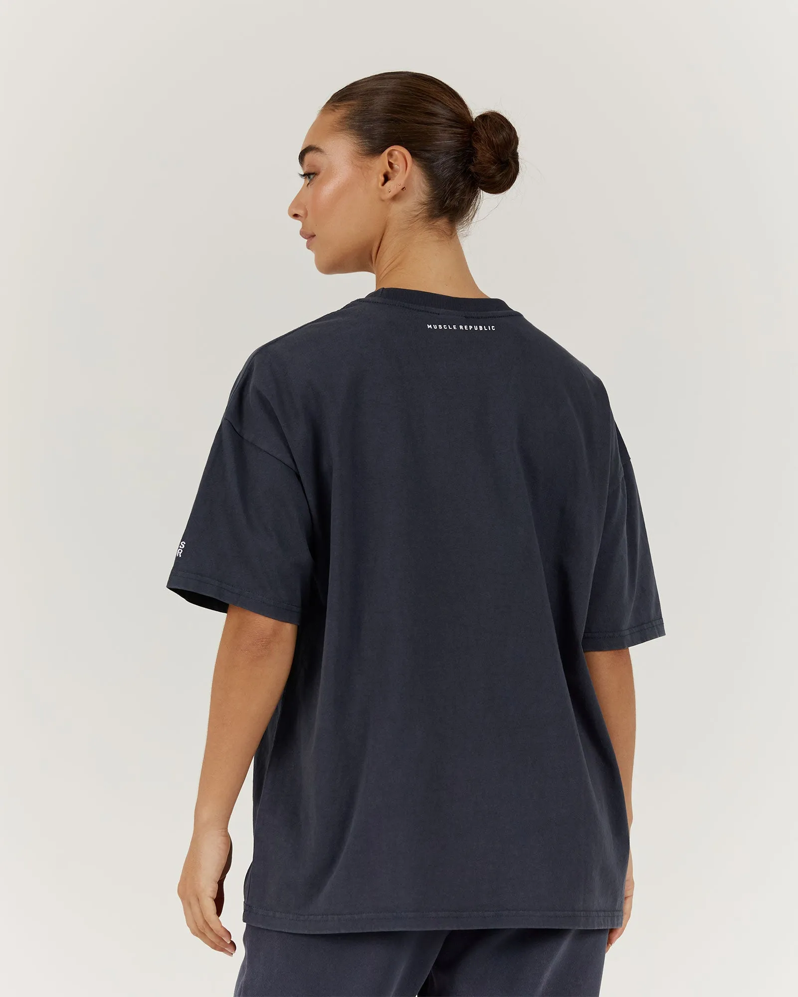 ESSENTIALS TEE - FADED SLATE