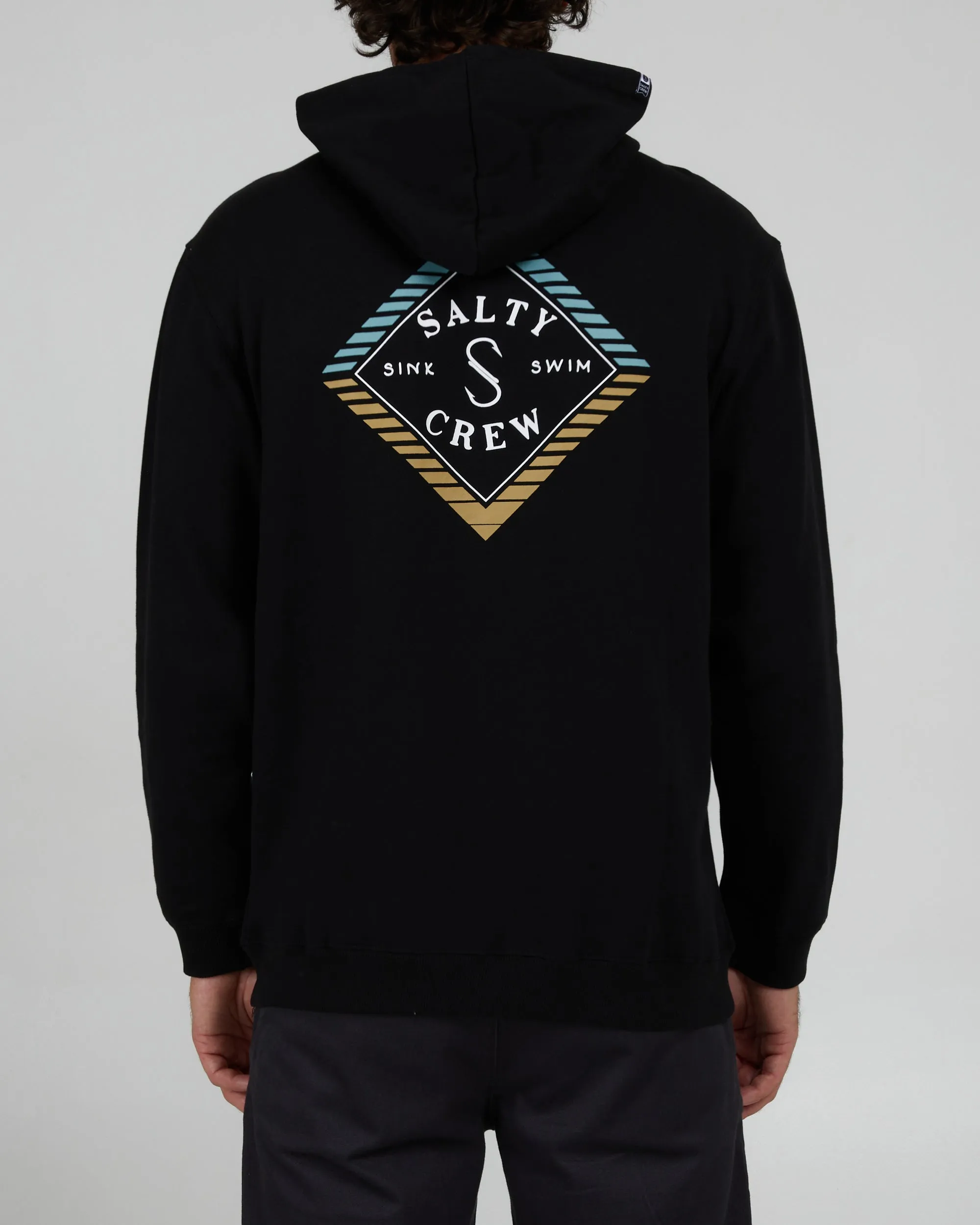 Faded Black Zip Fleece