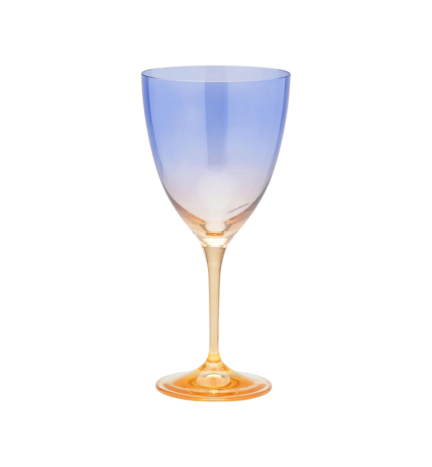 Faded Purple Wine Glass