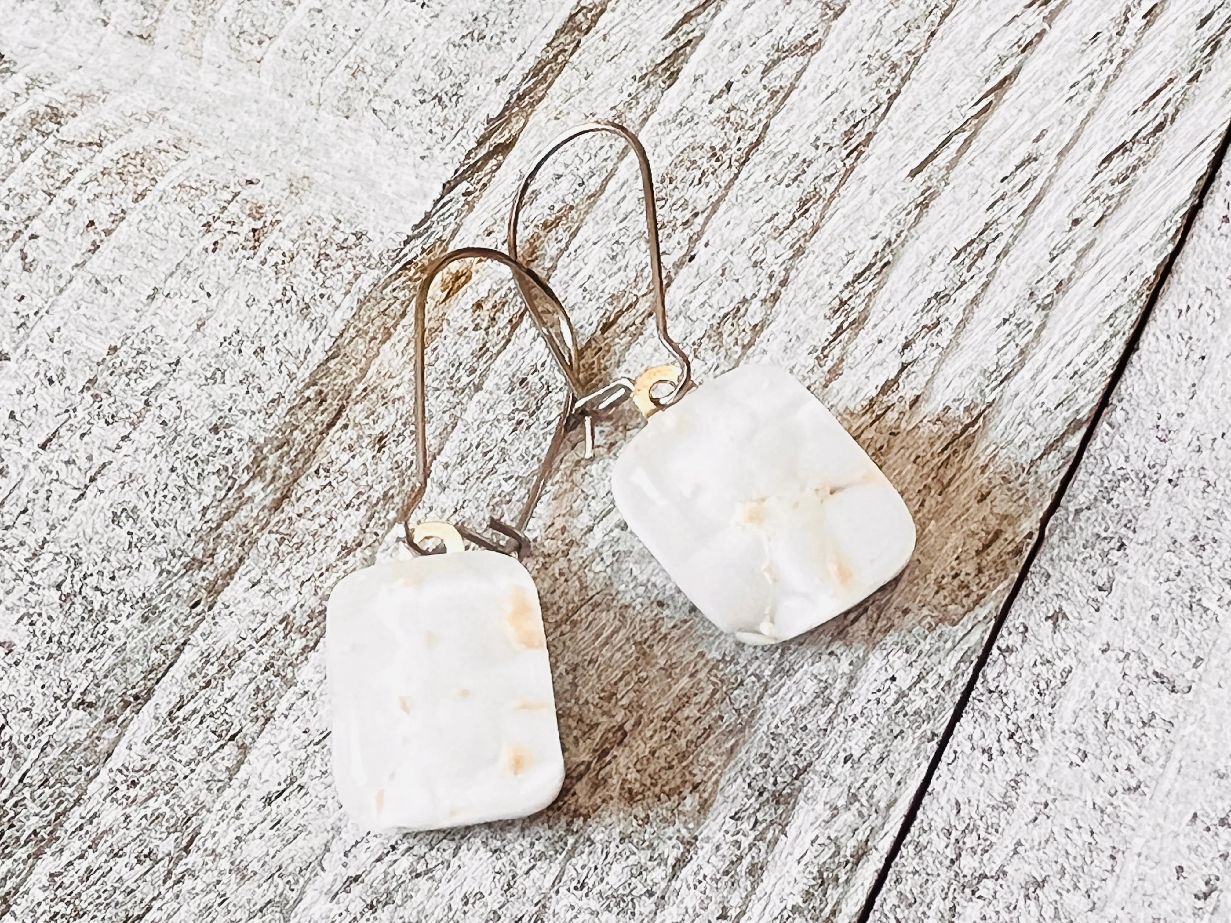 Glass Earrings~Simple Elegant