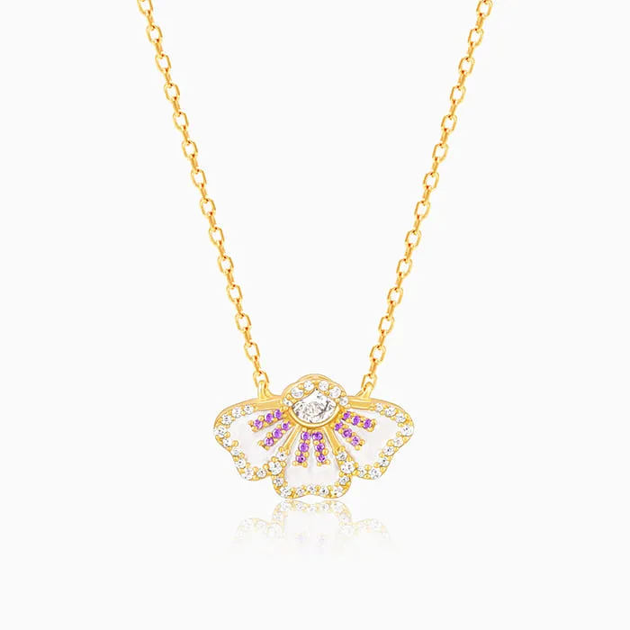 Golden Elegant Eyebright Necklace